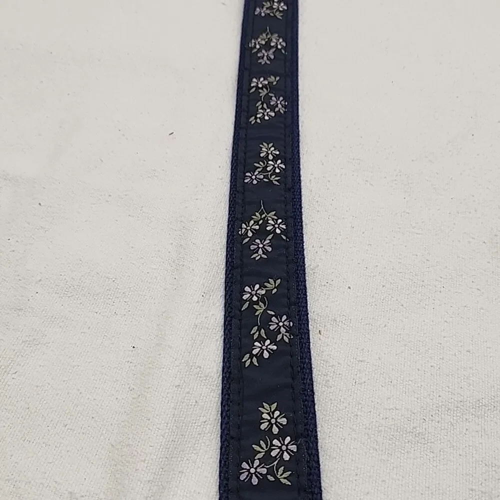 Belt Women’s Boho Floral Embroidered Blue 40